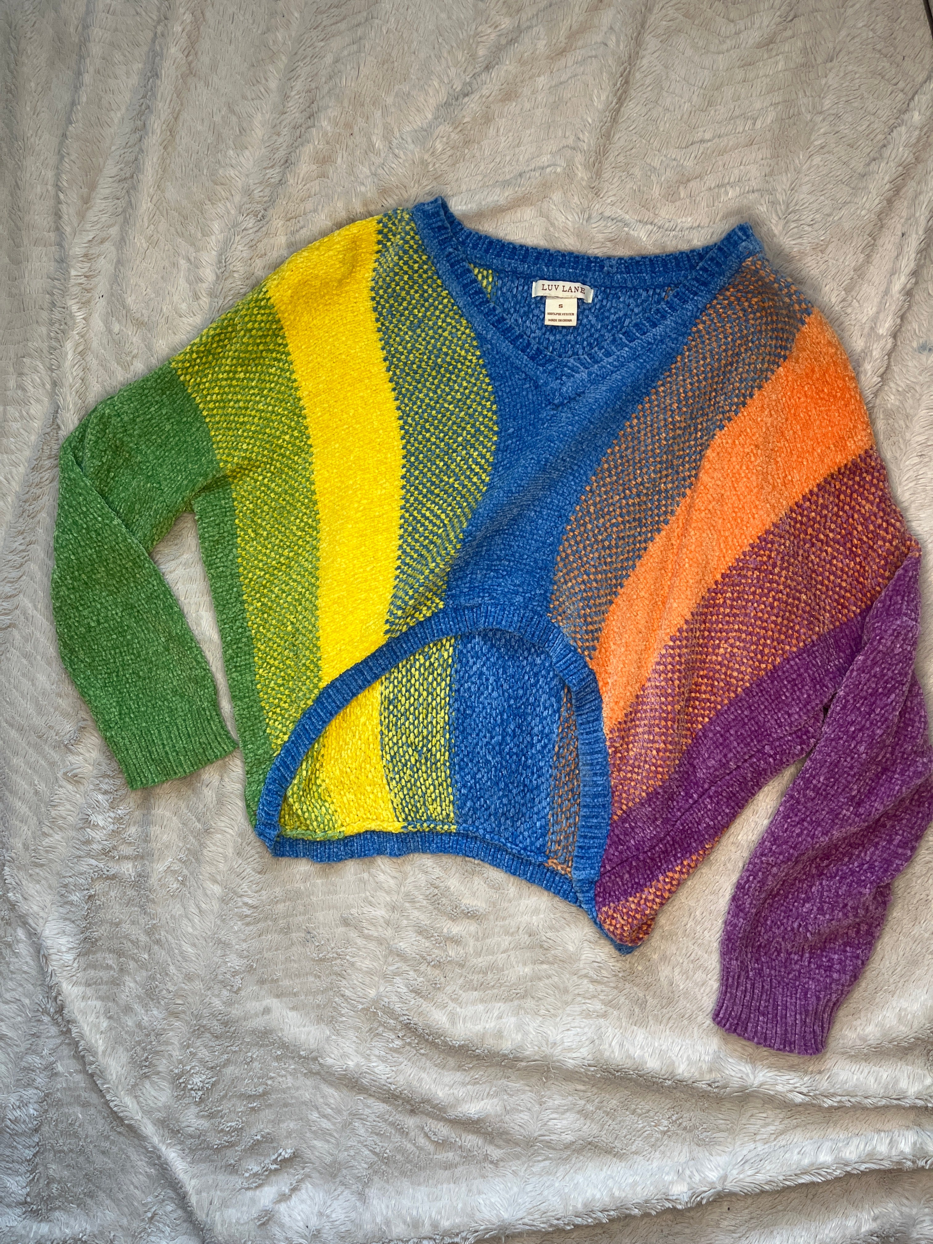 Colorblock sweater “Small”