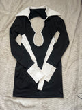 It’s cute it ties in the back “Medium”